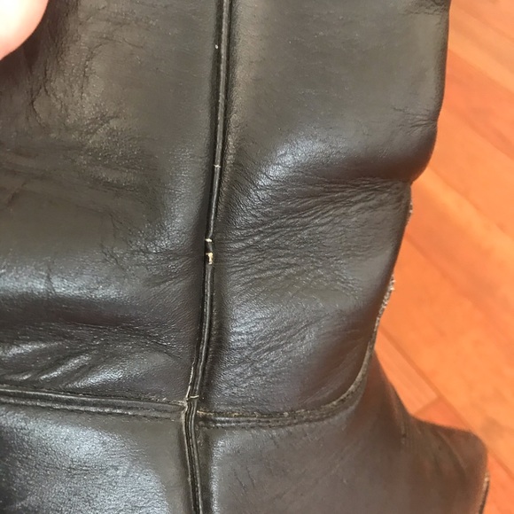 Vintage J Chisholm leather cowboy boots w/trees - Picture 13 of 16